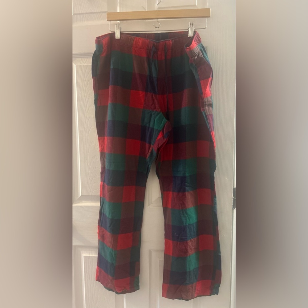 Old Navy Plaid Christmas Pajama Bottoms Men’s Size XL